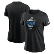 Women's Nike Black Detroit Lions 2024 NFL Playoffs T-Shirt